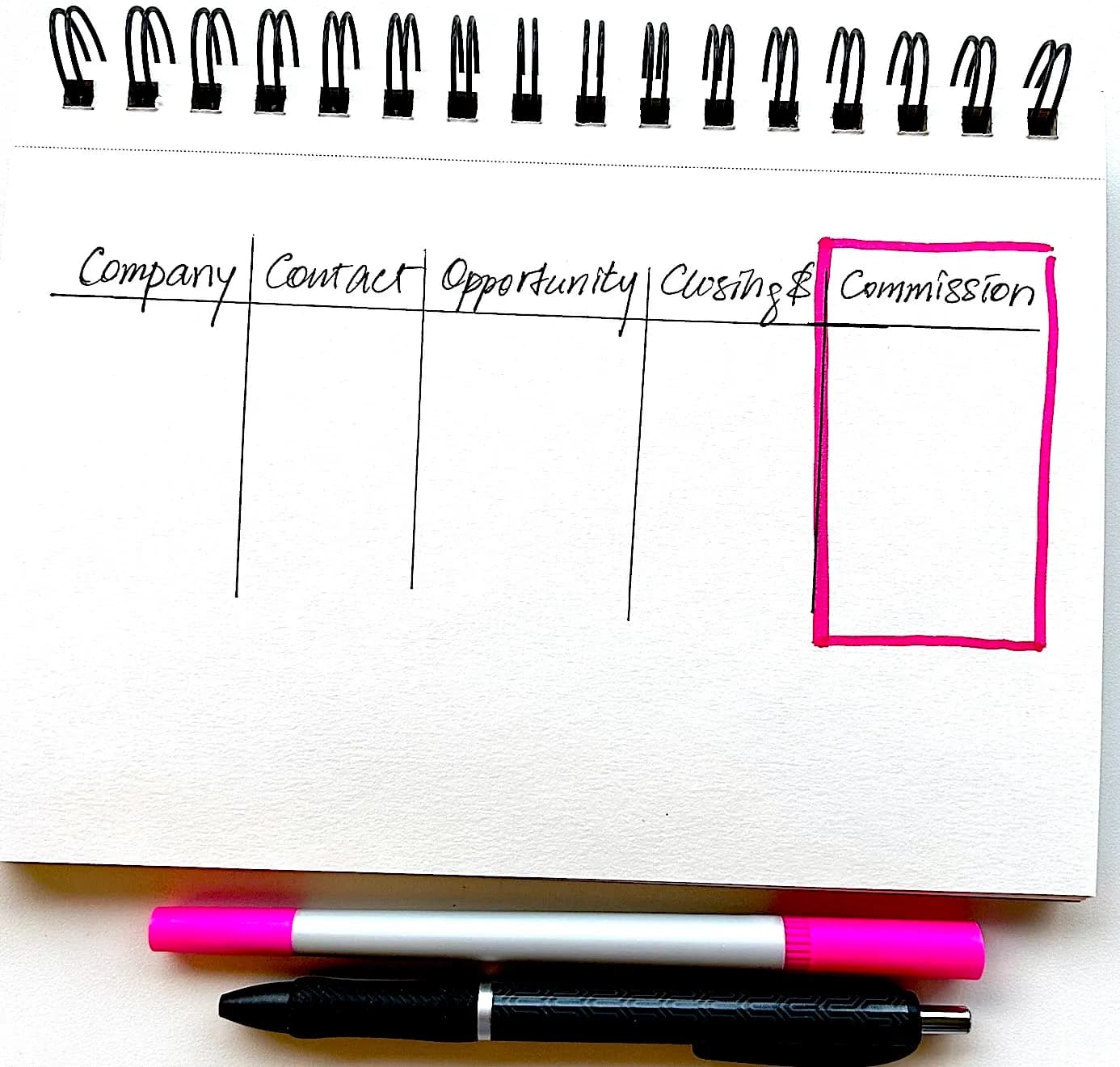 Two pipeline reports - one for the CEO, one for myself with commission estimation