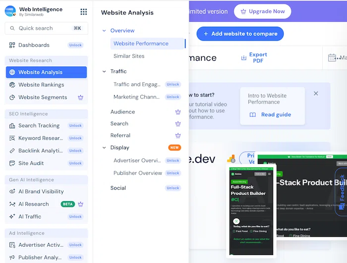 Closmore-research-similarweb-competitor-intelligence